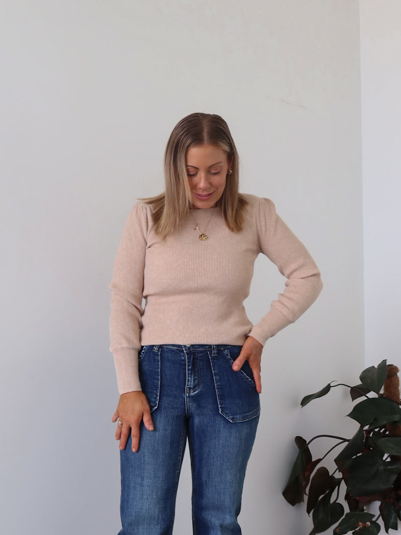 Lee Knit Top - Natural