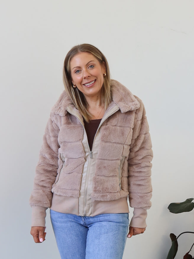 Macey Jacket - Beige