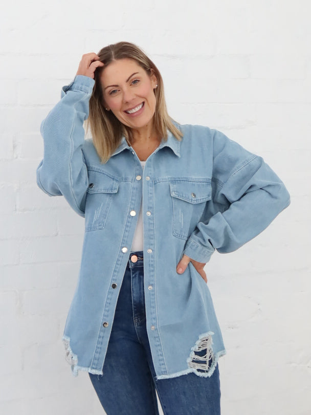 Bodhi Denim Shacket