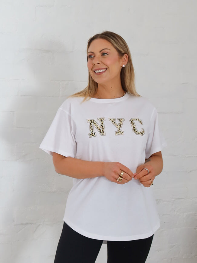 NYC Tee- White