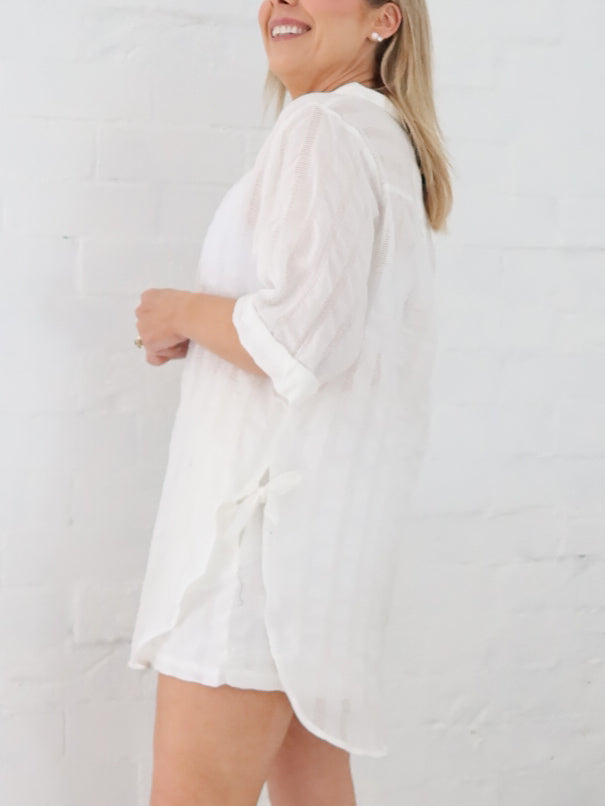 Anika Shirt - White