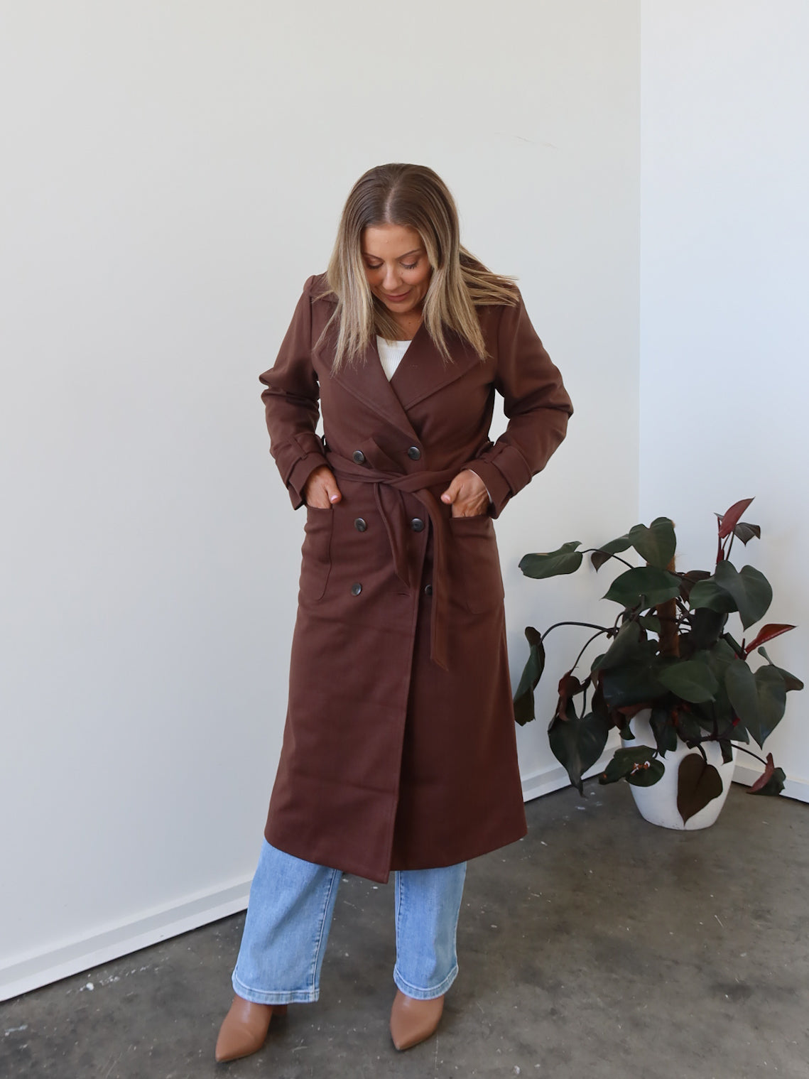 Hardin Coat - Chocolate