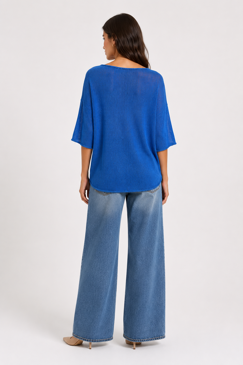 Chloe Top- Cobalt