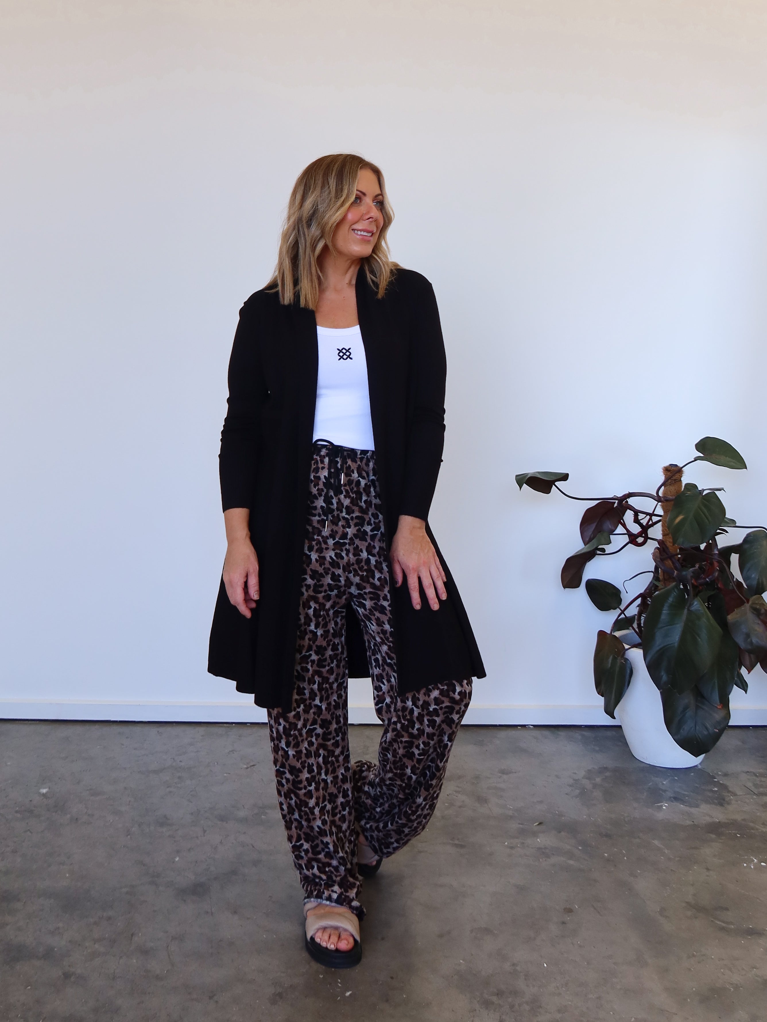 Rowan Cardigan - Black