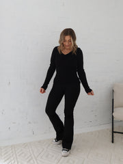Dawson Knit Top - Black