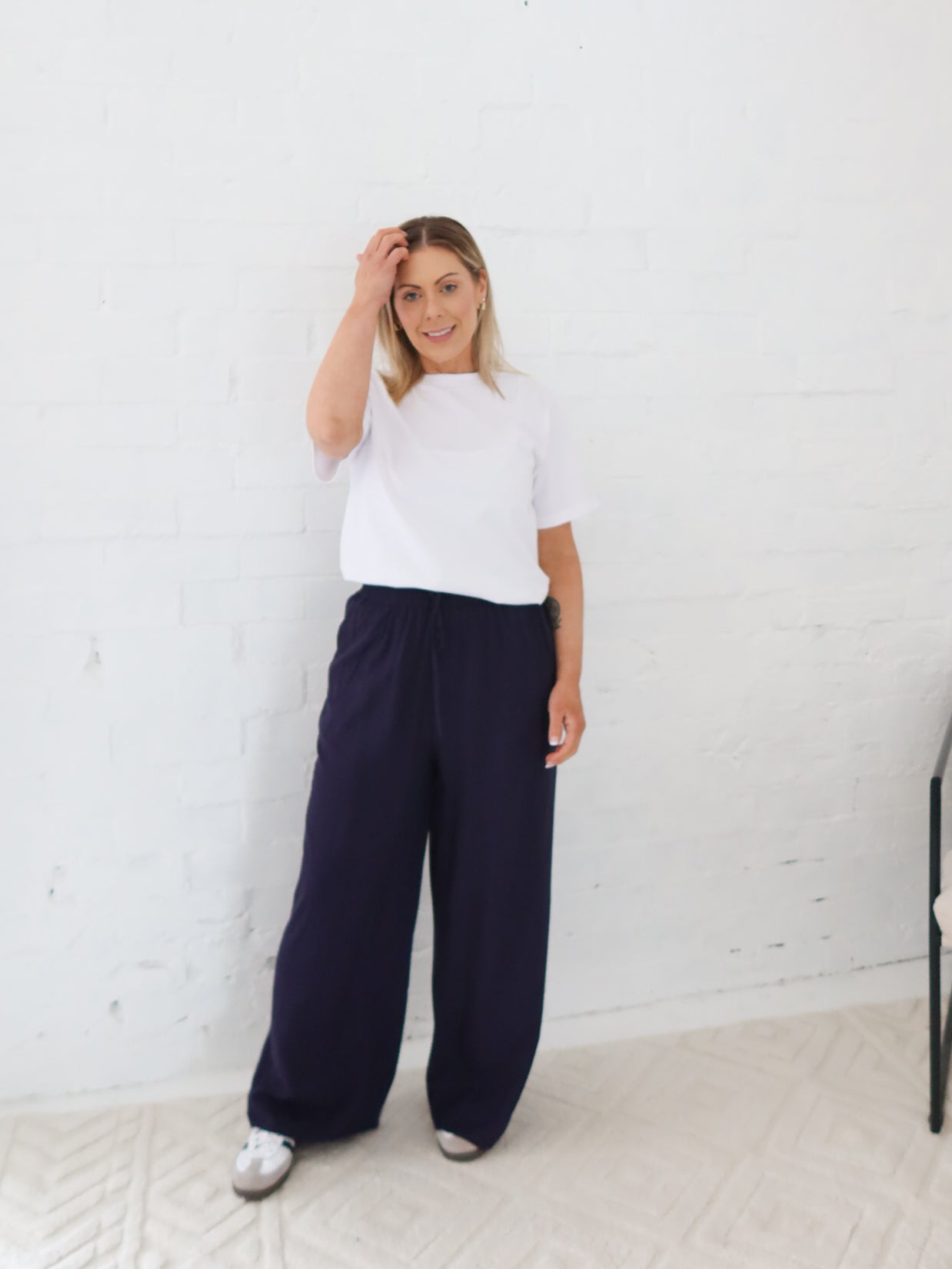 Leo Pants- Navy