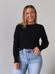 Lee Knit Top - Black