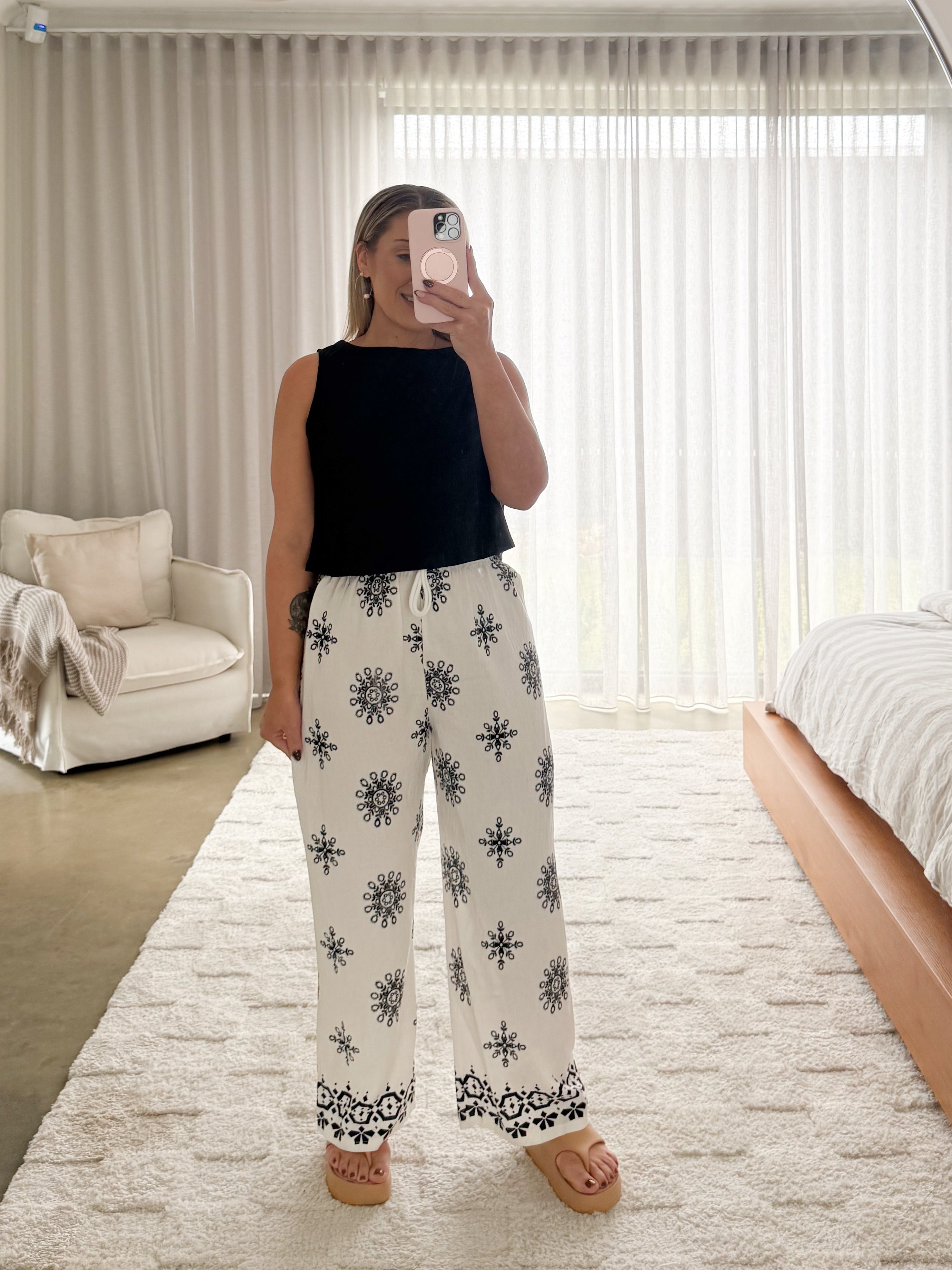 Kora Pants- White