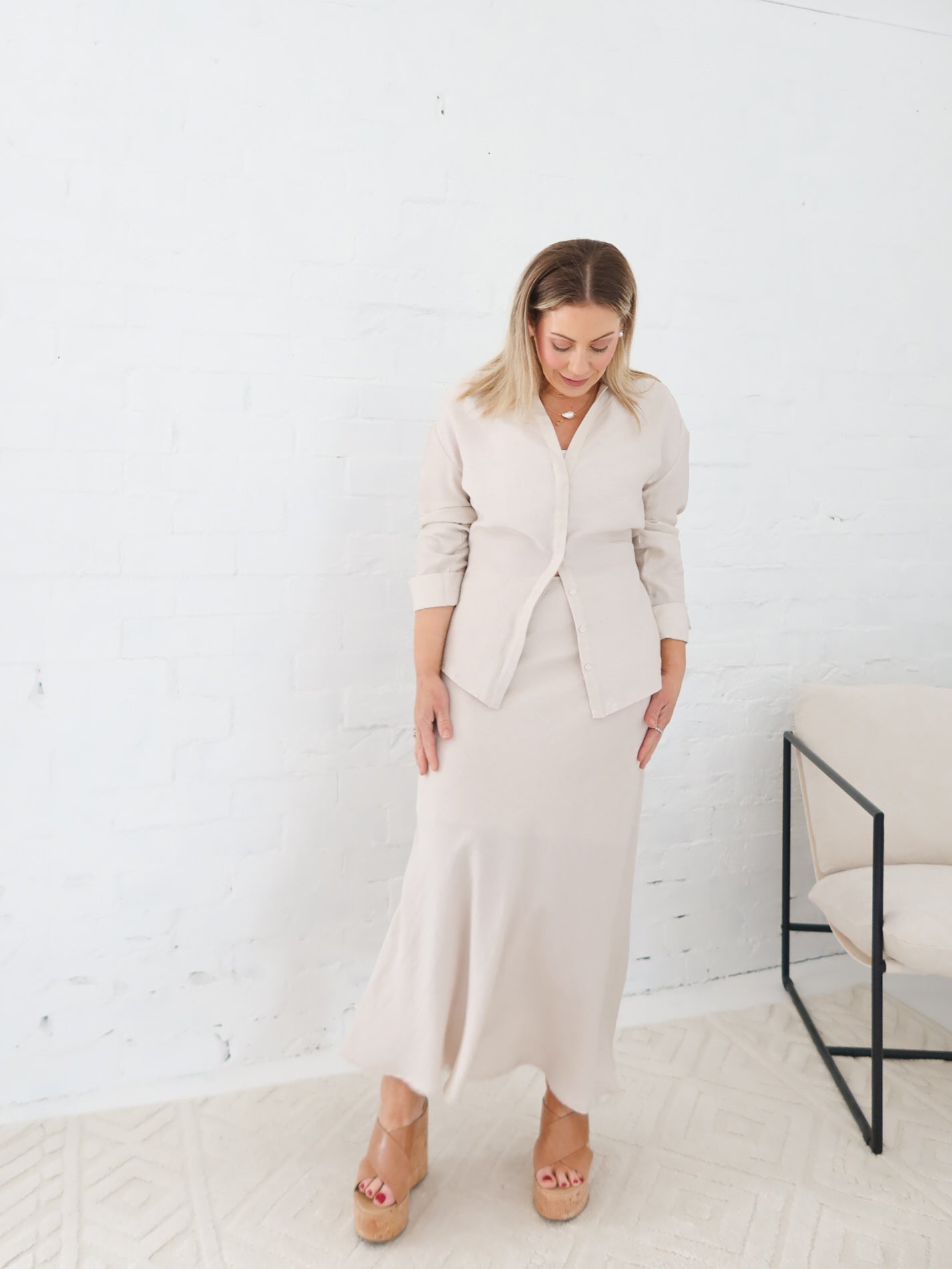 Niko Skirt - Stone