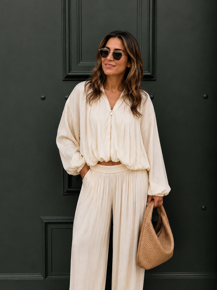 Zali Jacket- Ivory