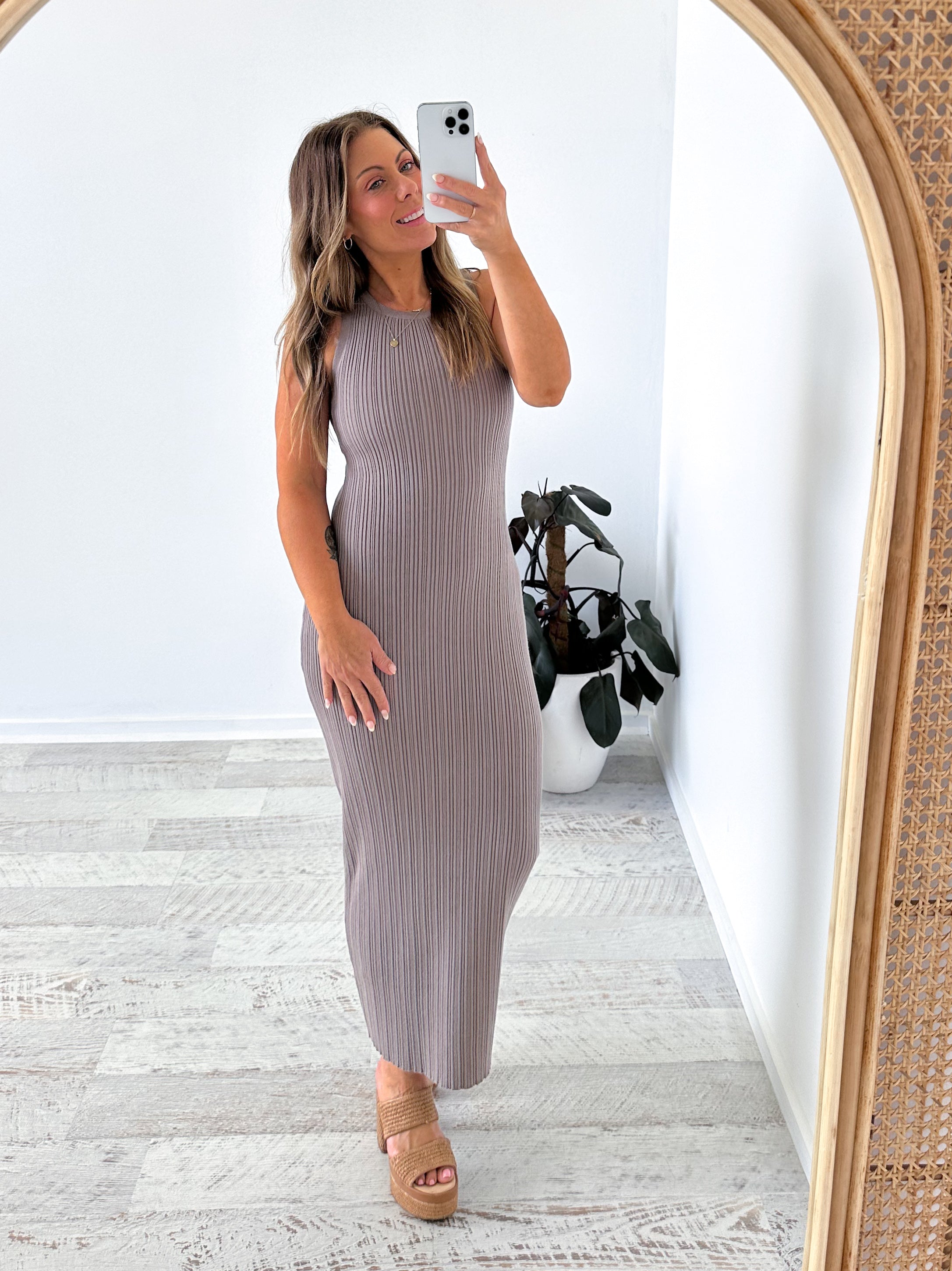 Emmerson Dress - Mocha