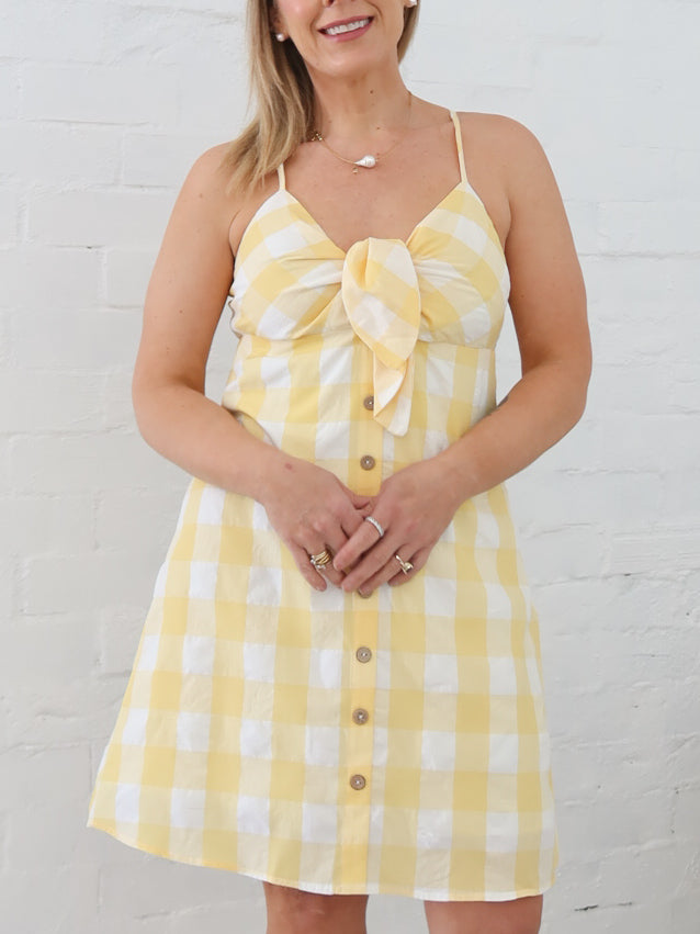 Sunset Dress - Lemon