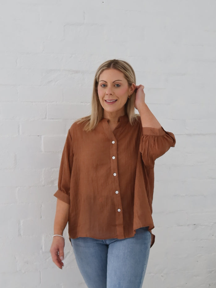 Mimi Blouse - Hazel