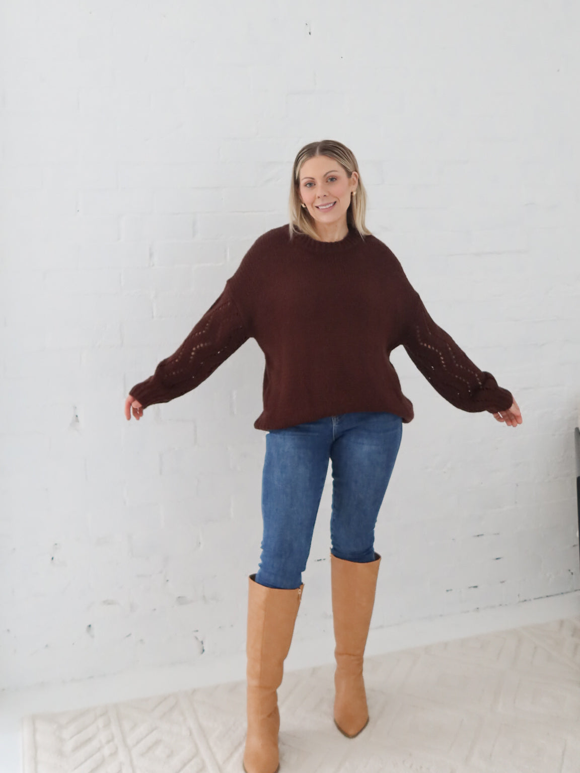 Ridley Knit- Chocolate