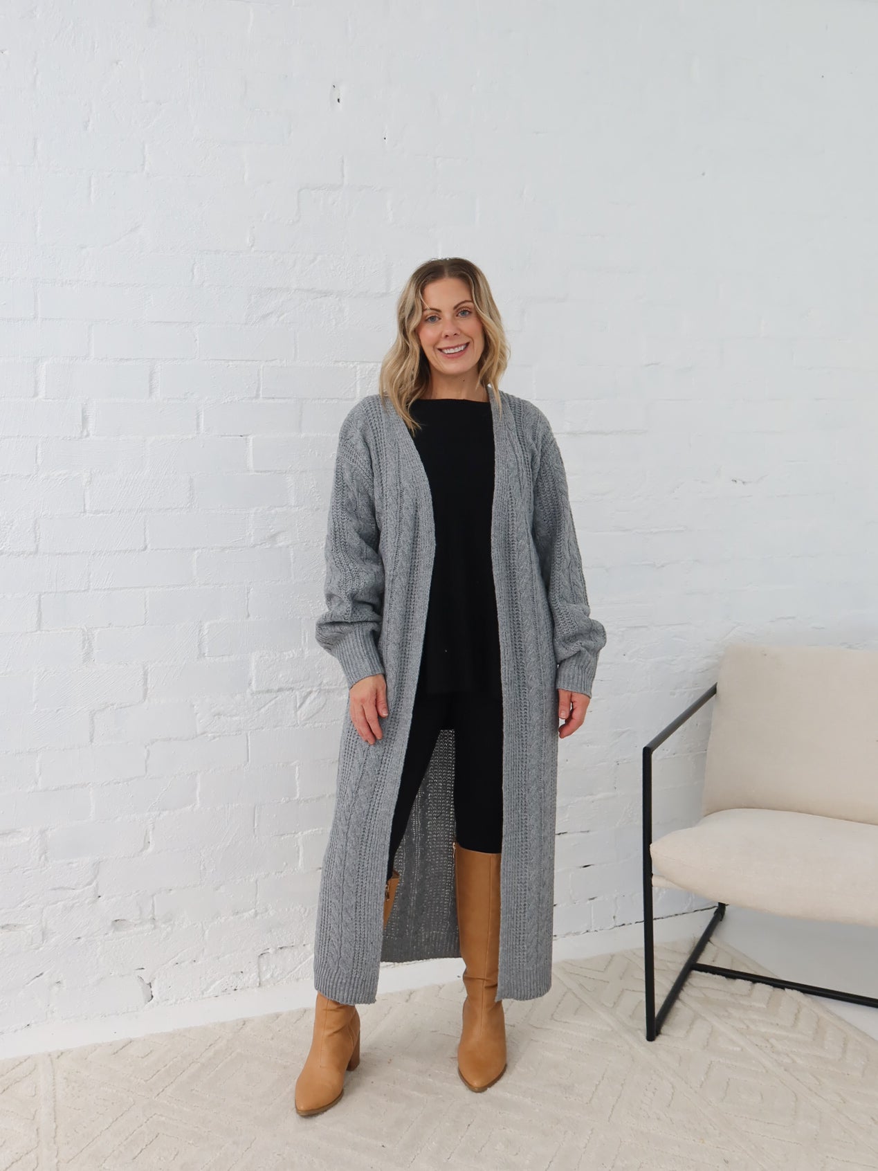 Ziggy Cardigan - Grey