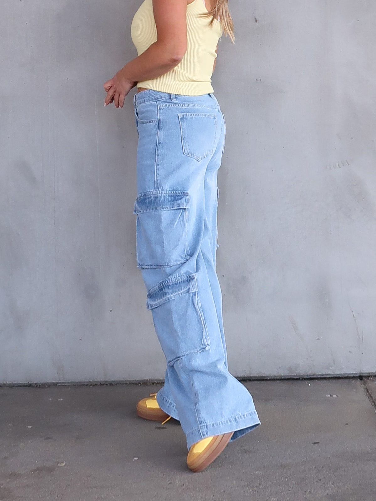 Paxton Cargo Jeans- Light