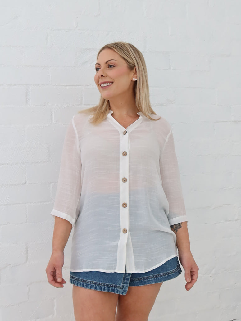Kathryn Top - White