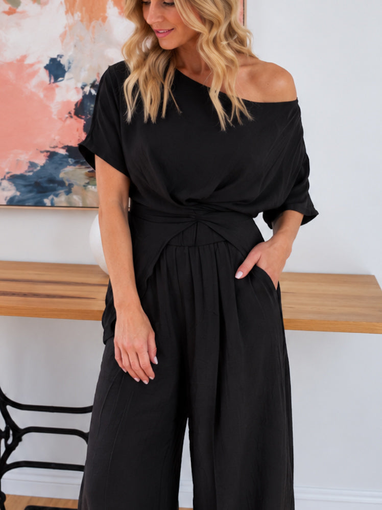 Cynthia Top- Black