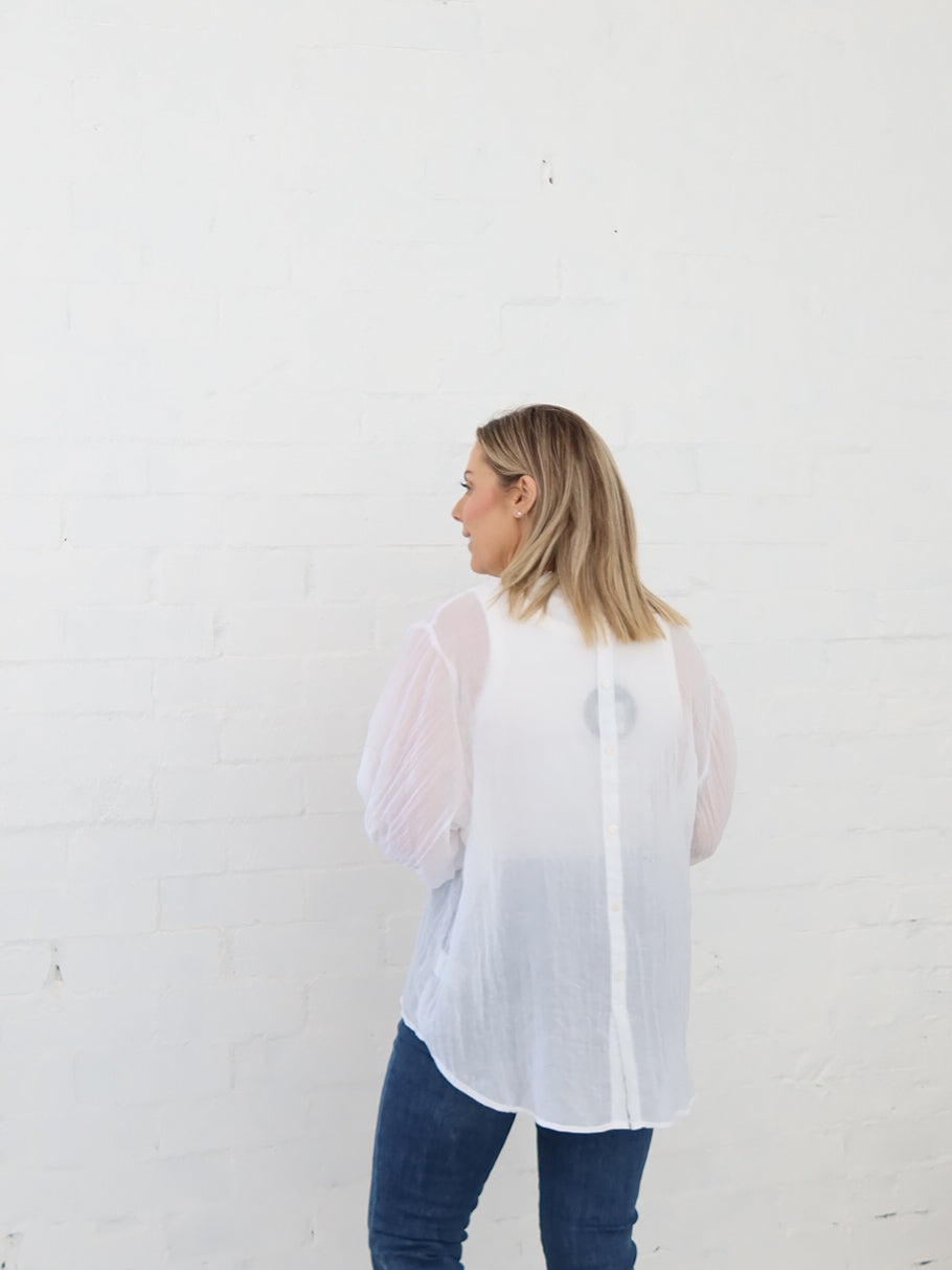Mimi Blouse - White