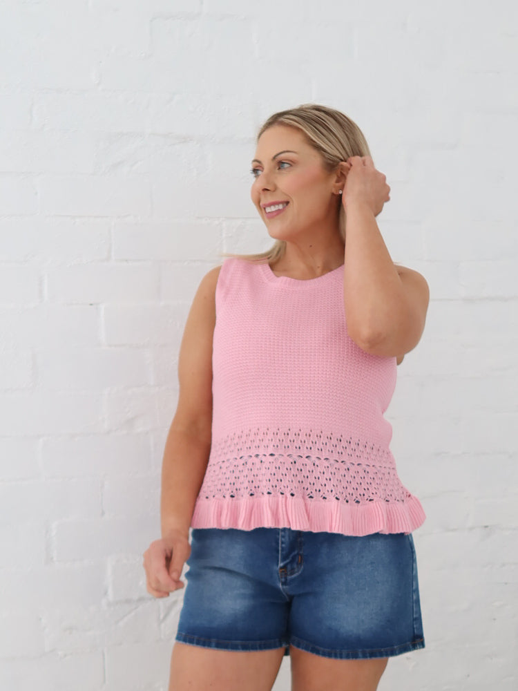 Skye Top- Pink