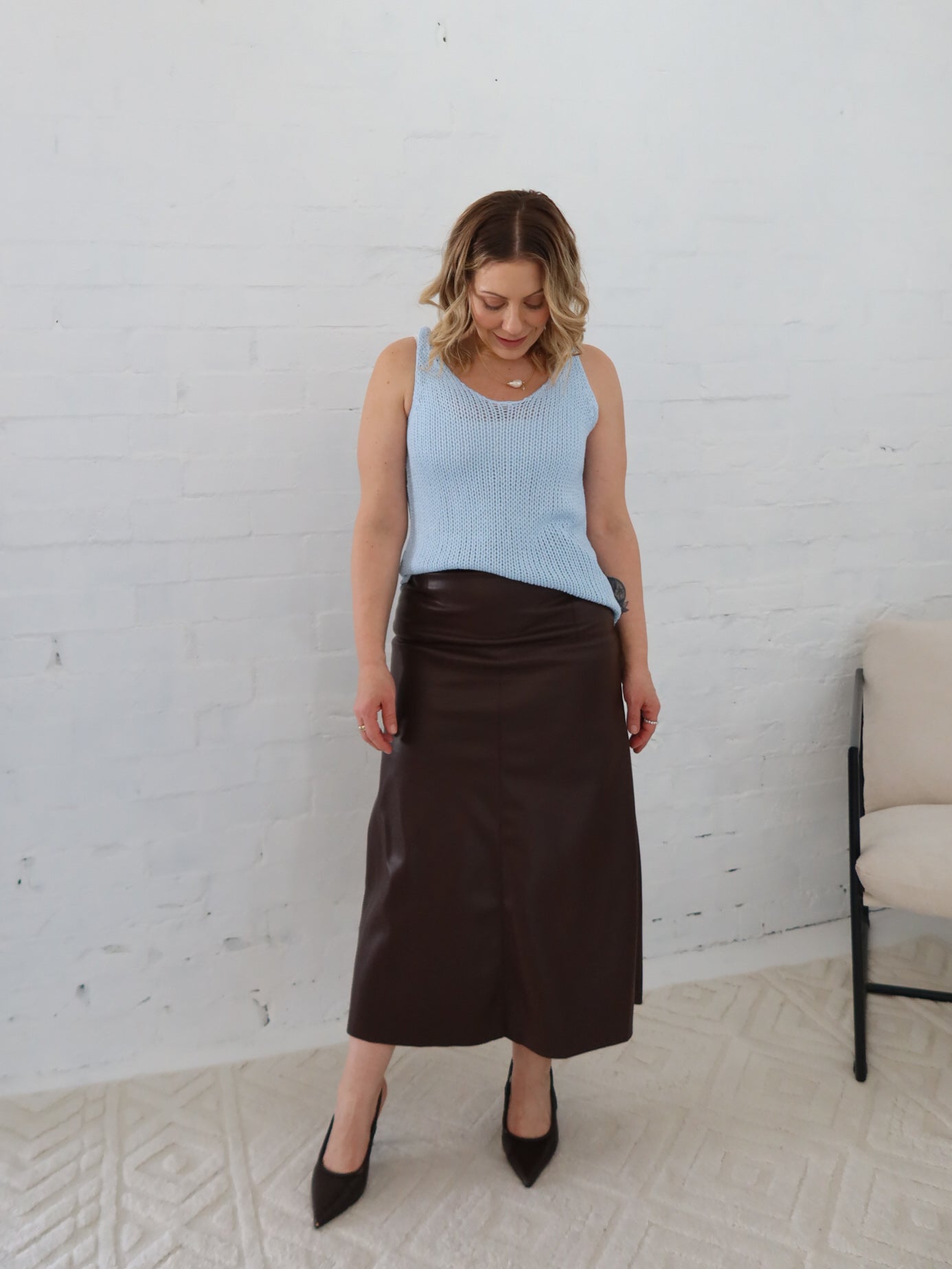 Ivy Top- Blue
