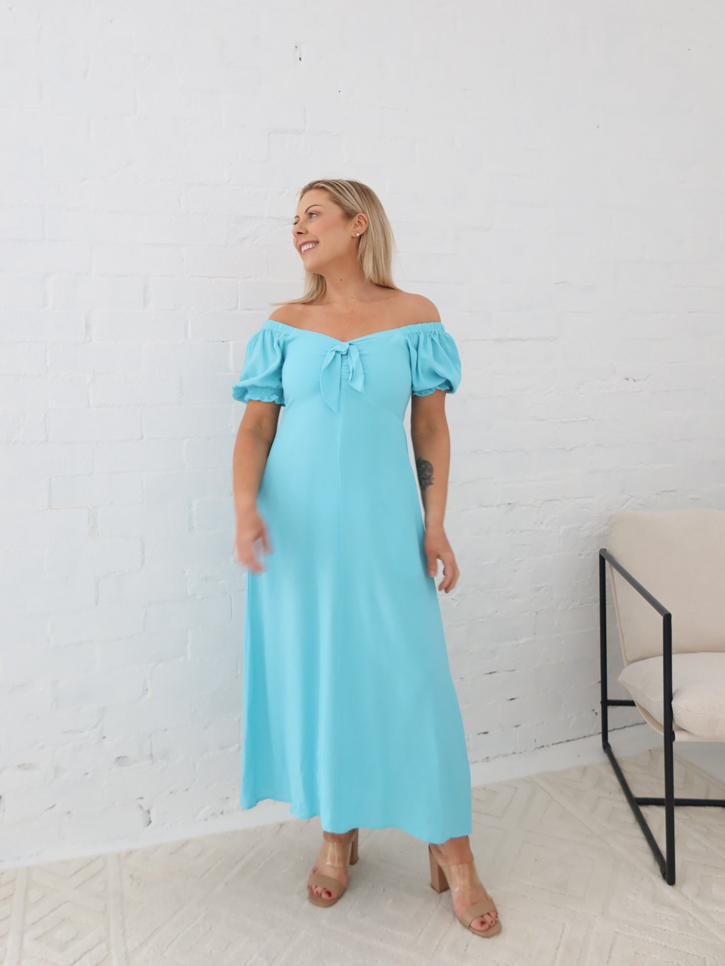 Estella Dress - Blue
