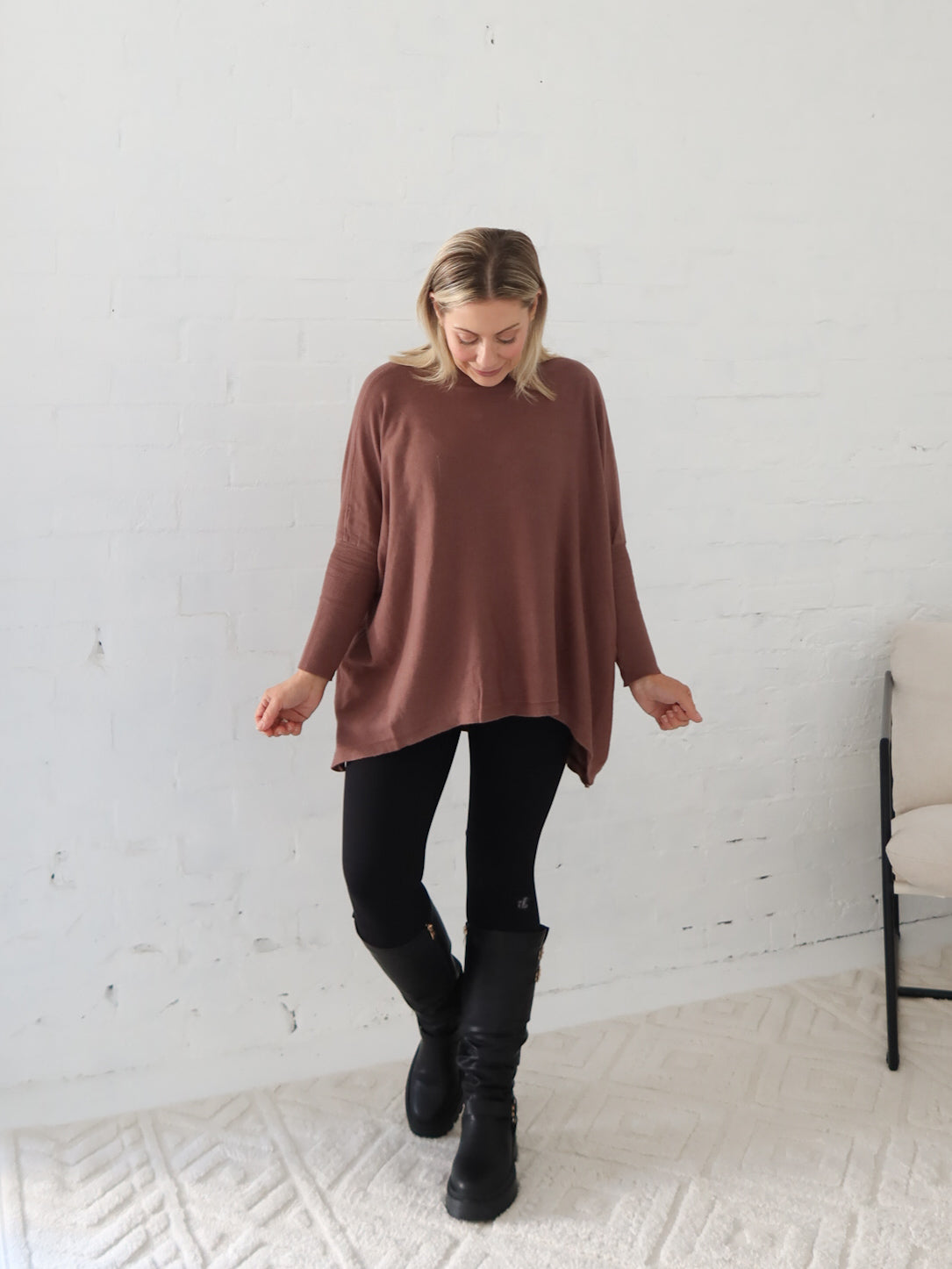 Scout Knit - Chocolate