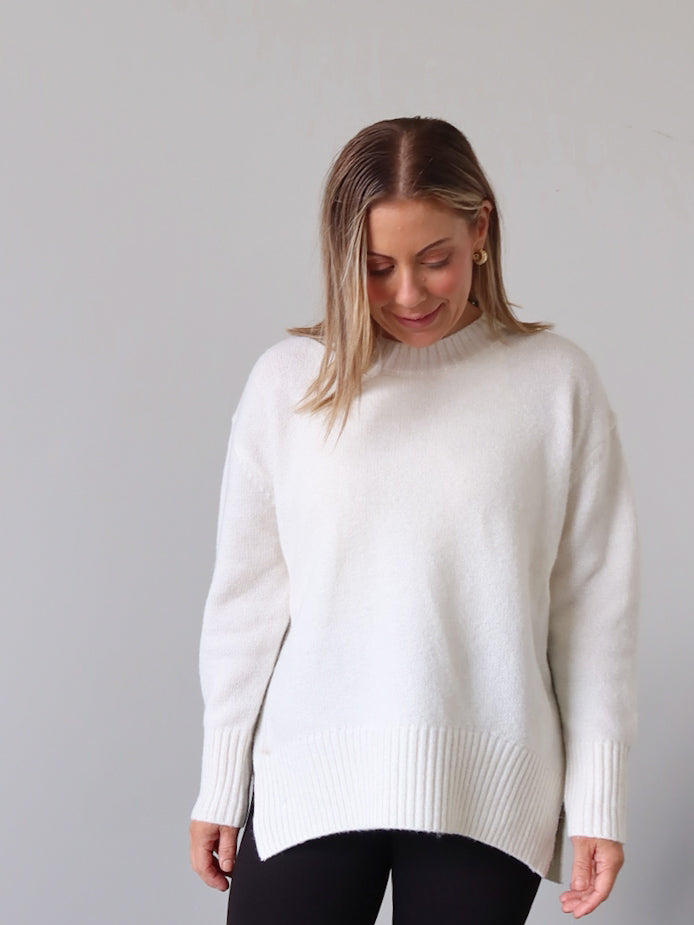 Hailey Knit - Vanilla