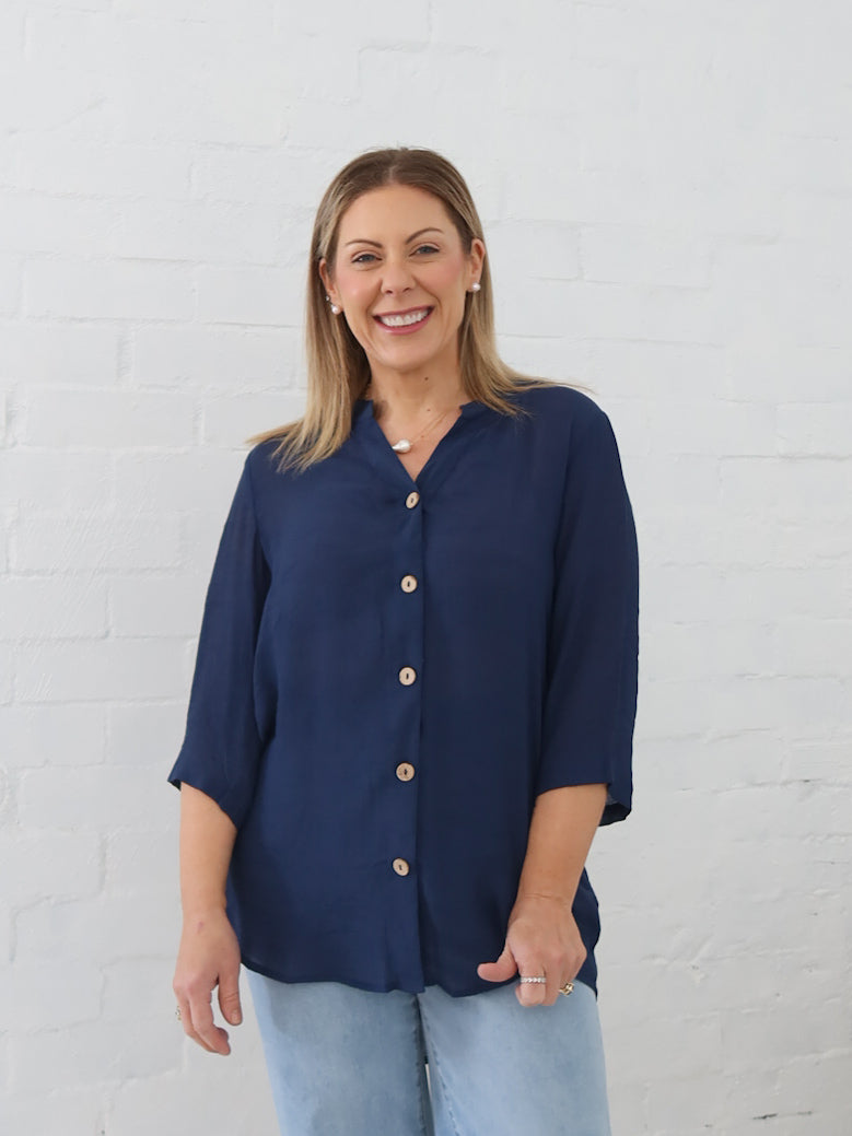 Kathryn Top - Navy
