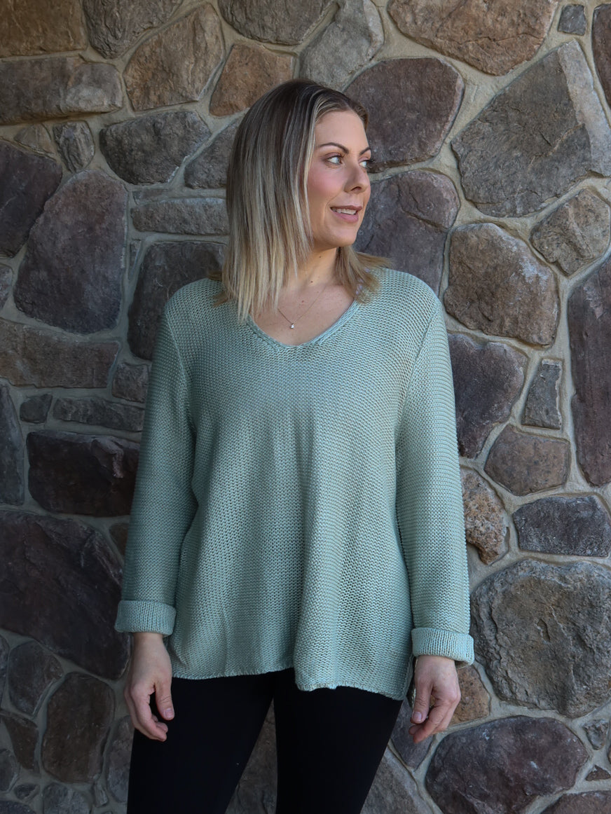 Sailah Knit - Sage