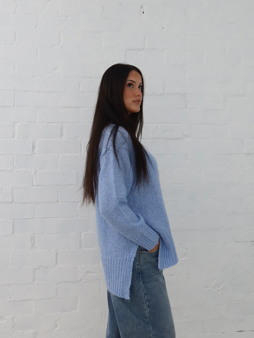 Bradley Knit - Blue