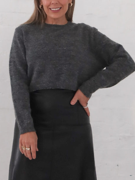 Andy Knit- Charcoal
