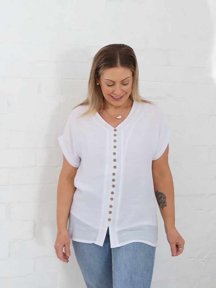 Lizzy Top - White