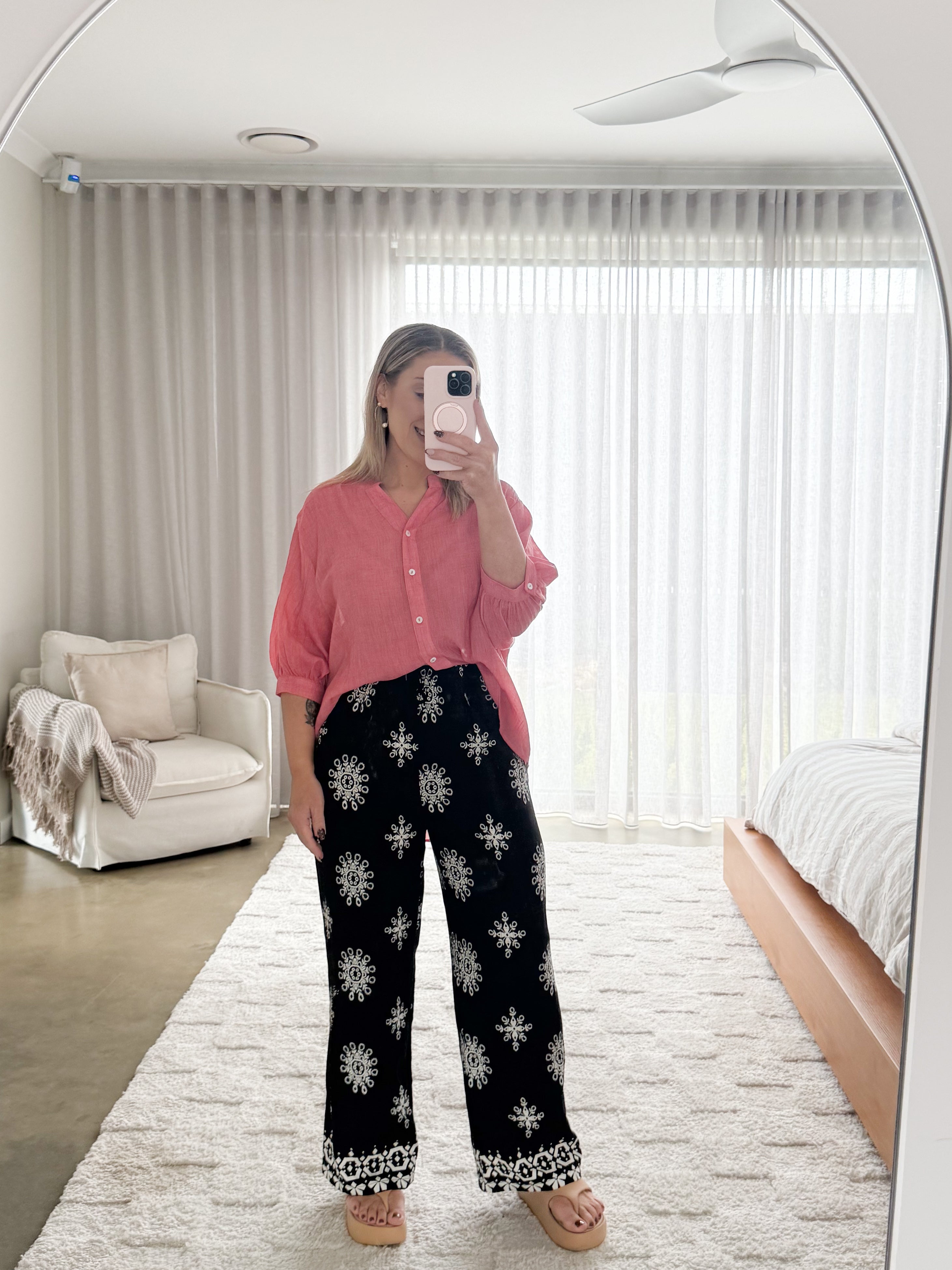 Mimi Blouse - Strawberry