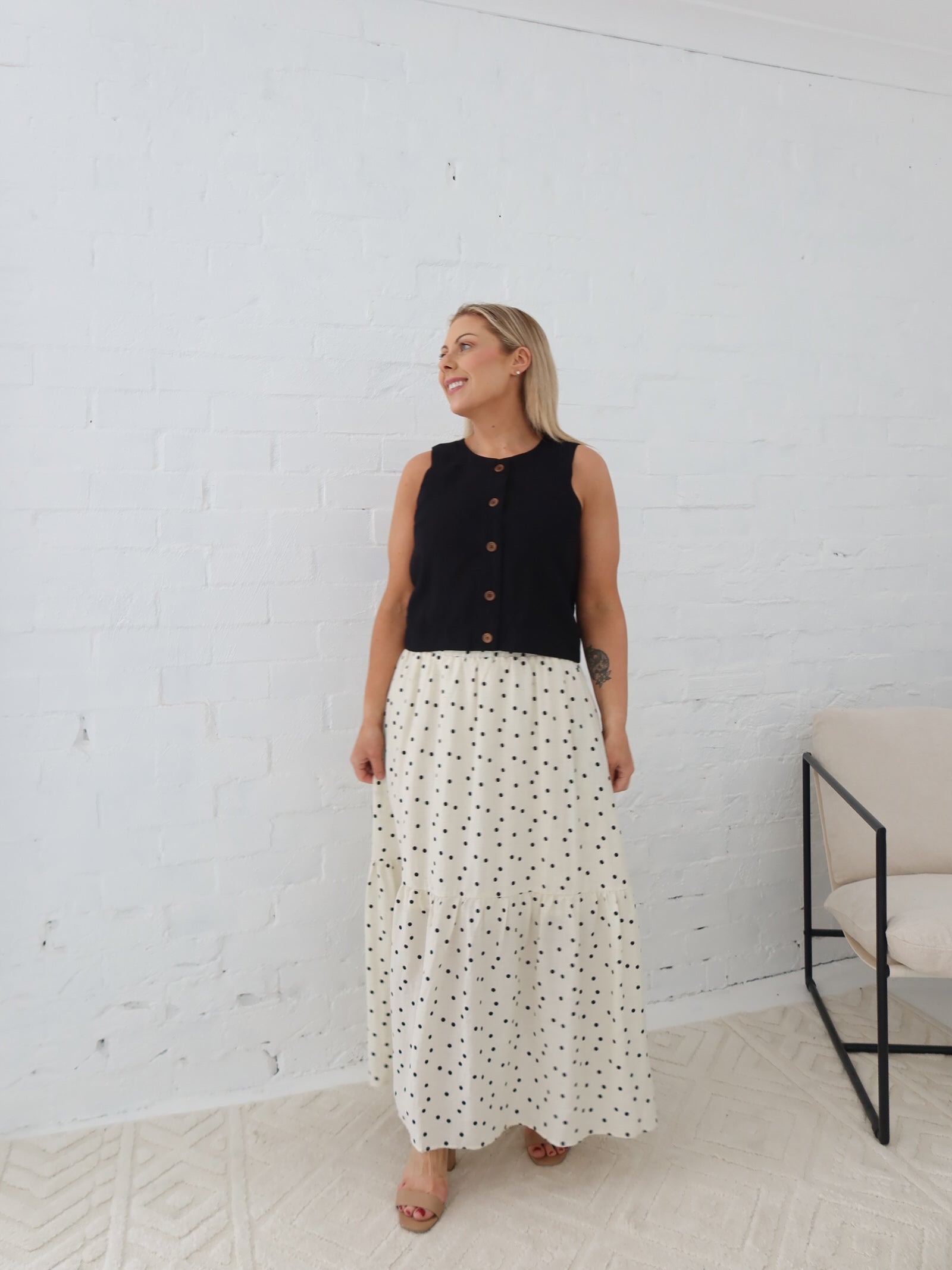 Maddy Skirt - Vanilla