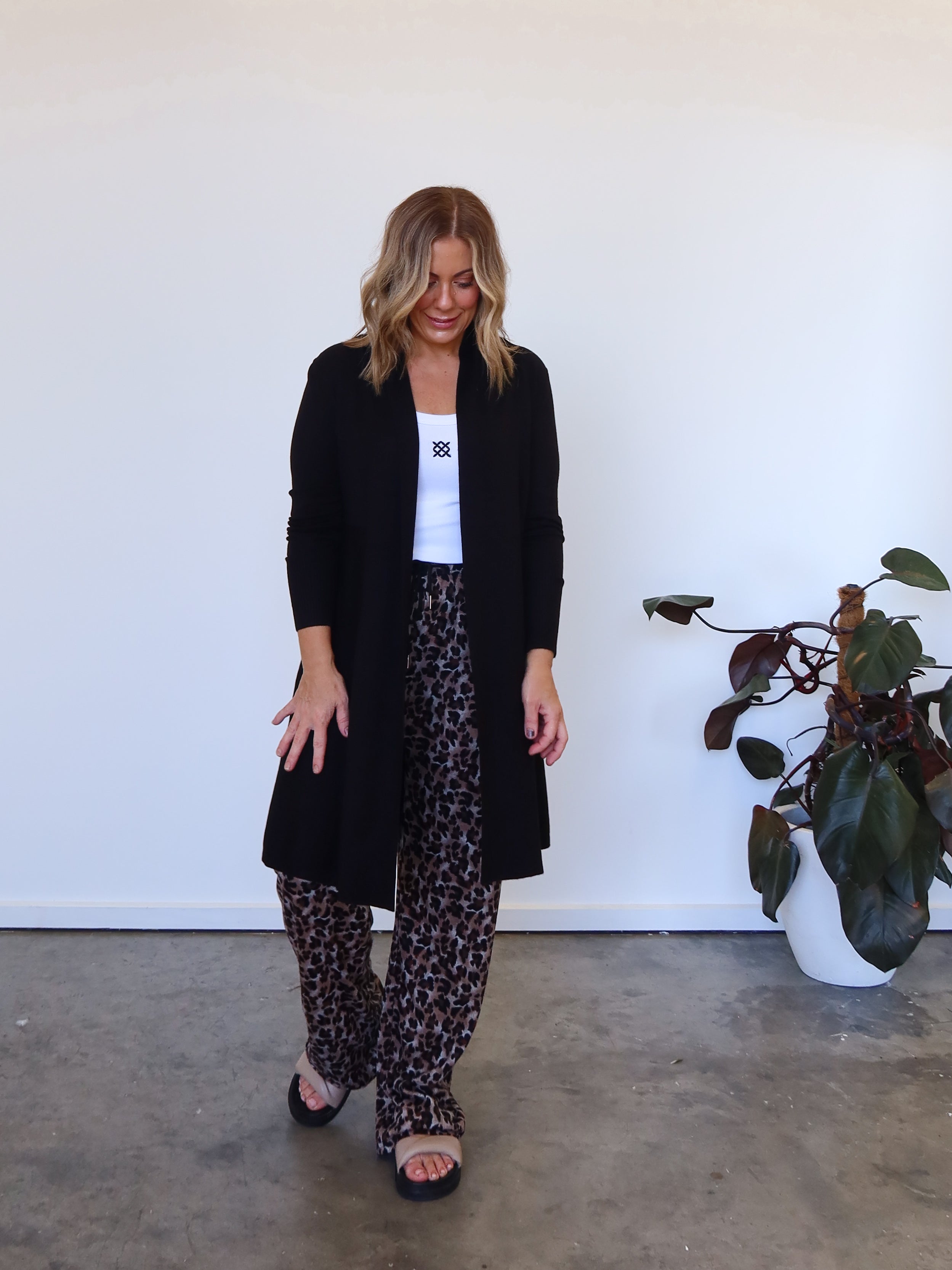 Rowan Cardigan - Black
