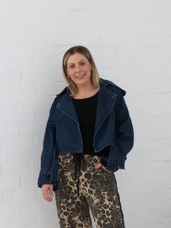 Hayes Jacket - Blue Denim