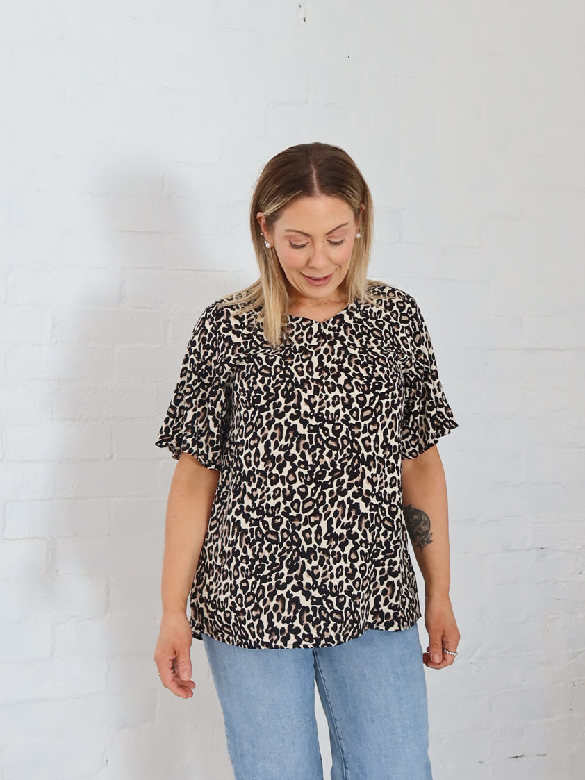 Renee Top- Leopard