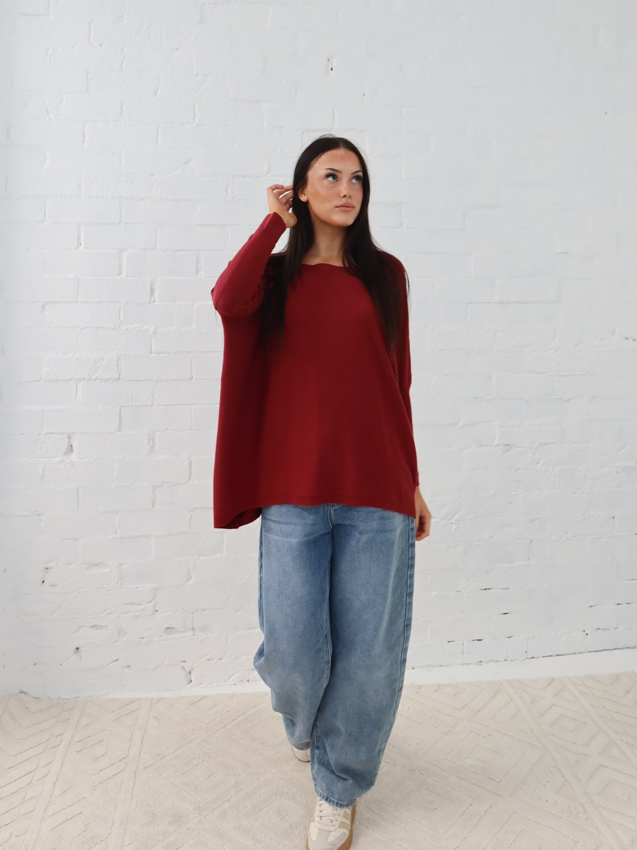 Scout Knit - Burgundy