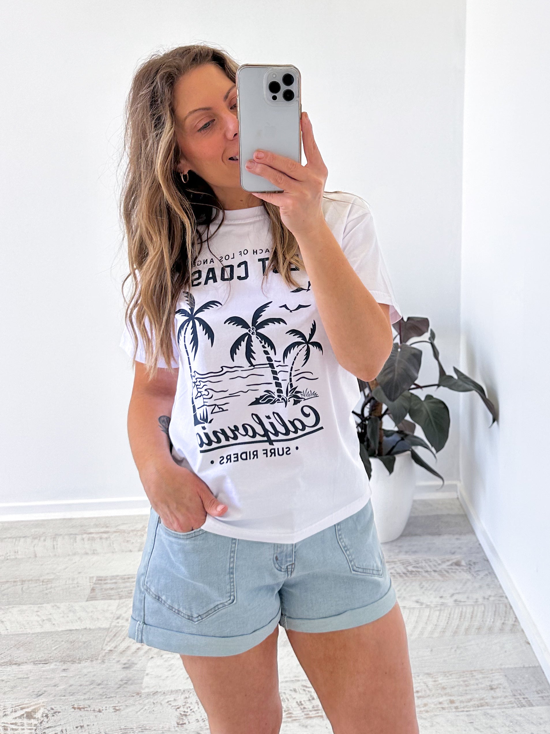 West Coast Tee - White