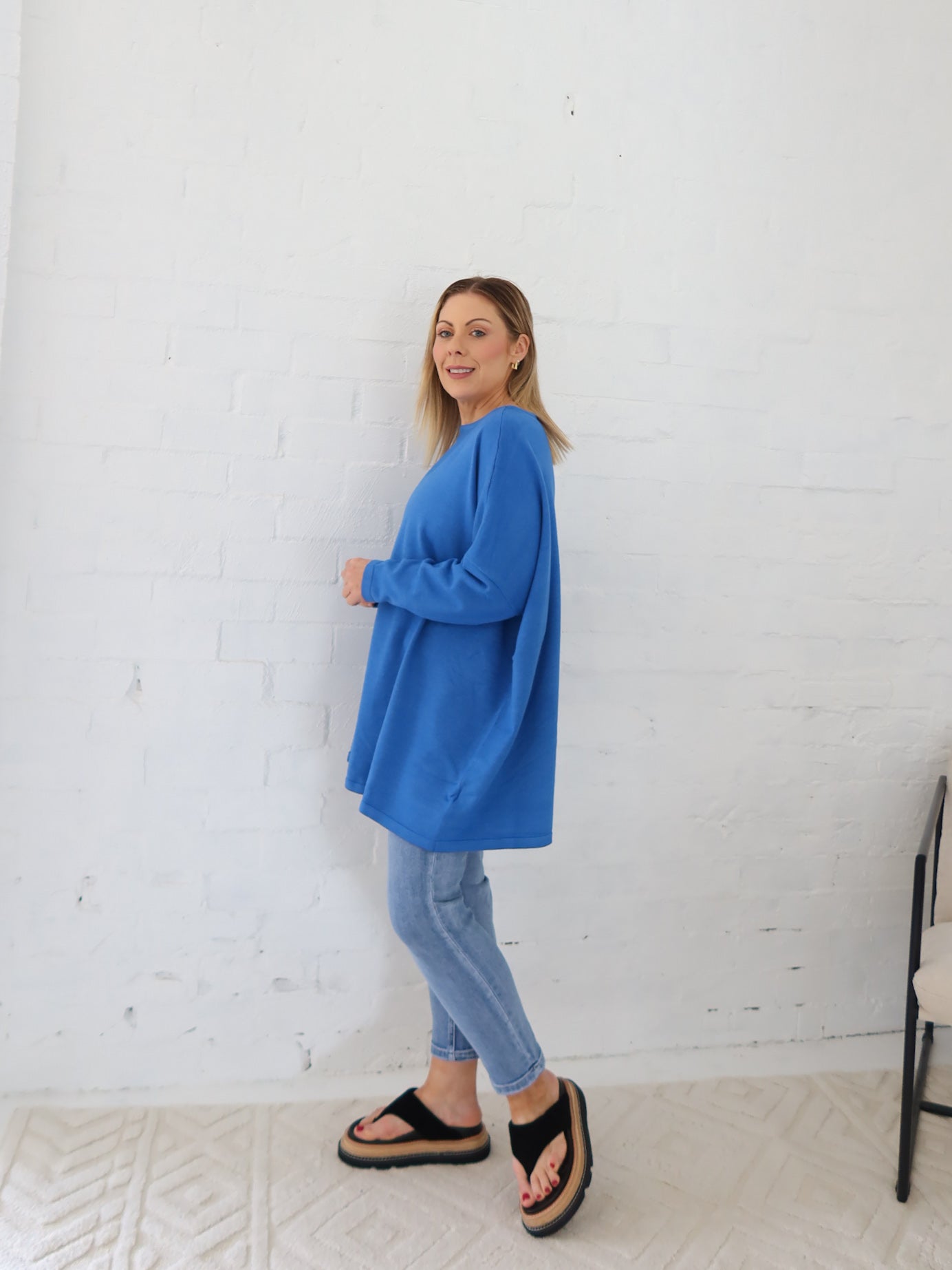 Avery Knit - Blue