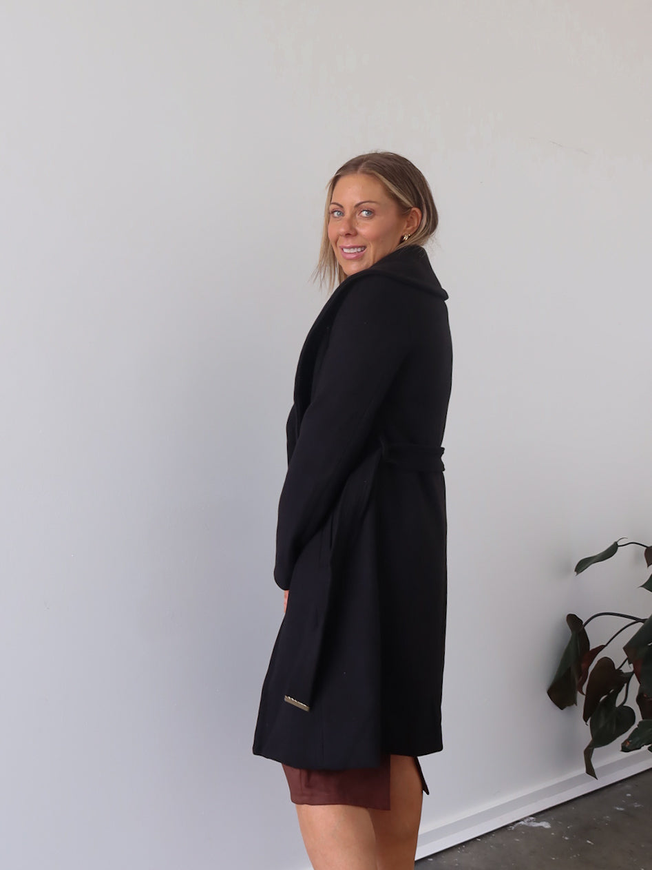 Harper Coat- Black