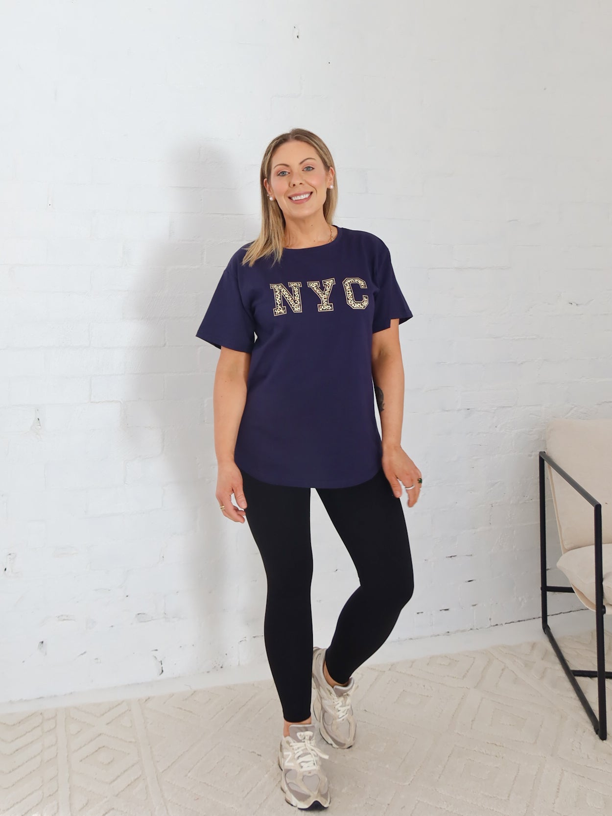 NYC Tee-Navy