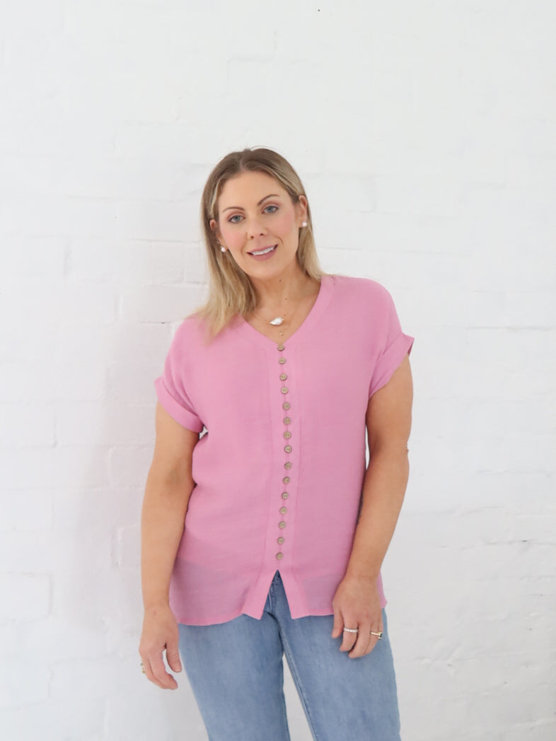 Lizzy Top - Pink