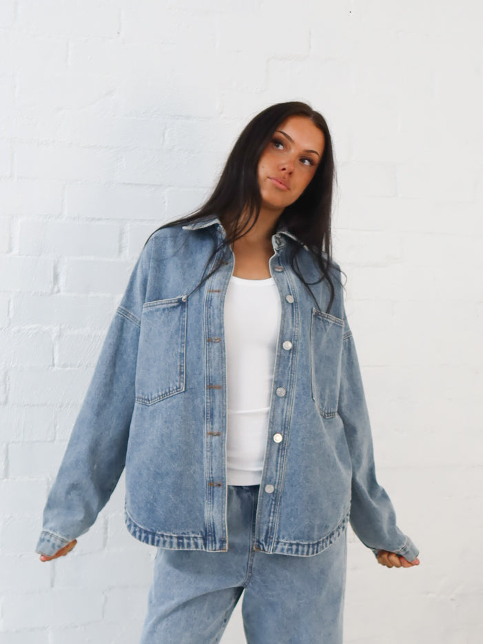 Rawlin Denim Shacket