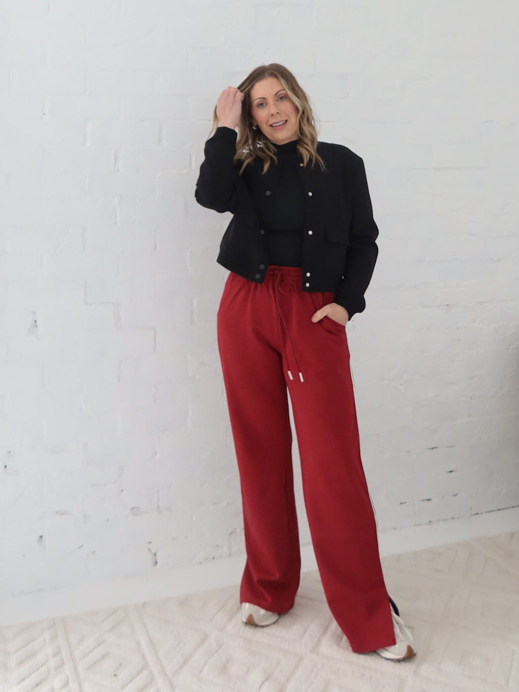 Sullivan Pants - Burgundy