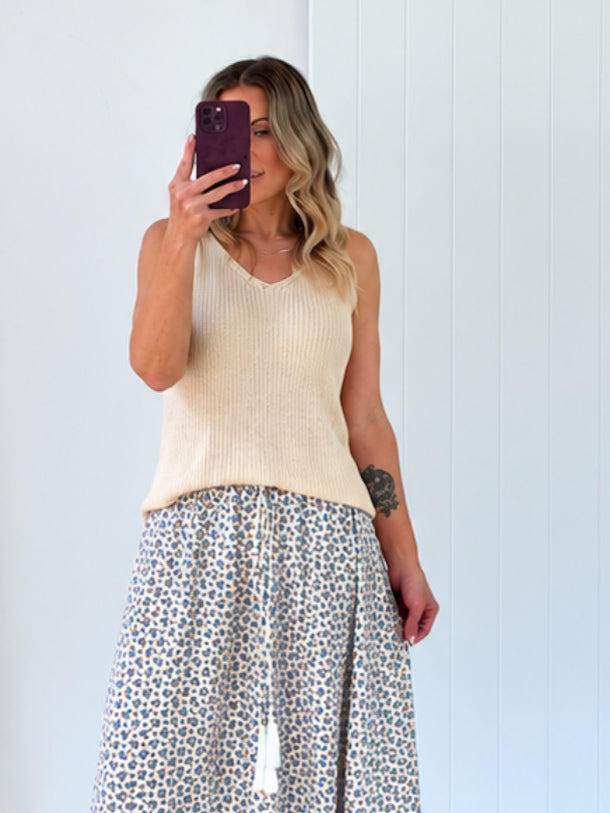 Harper Top- Beige