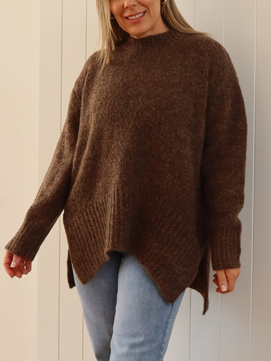 Bradley Knit - Chocolate