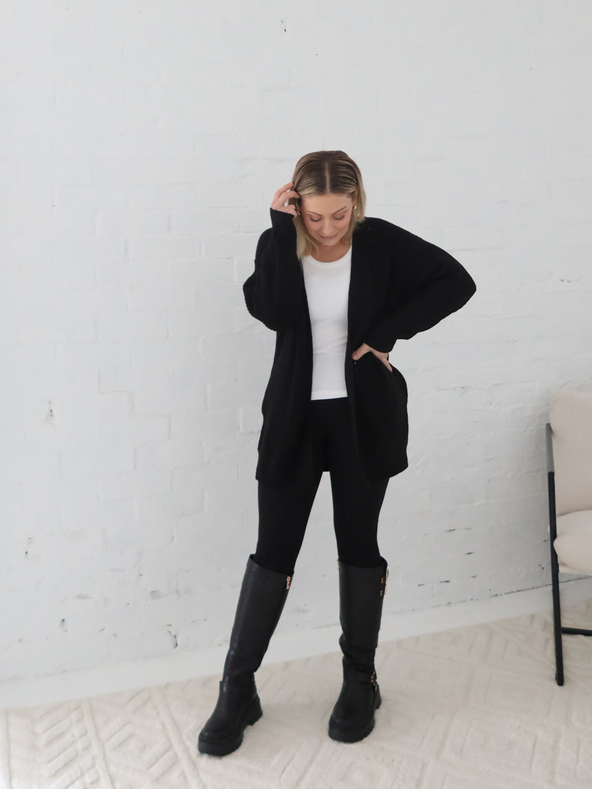 Huxley Cardigan - Black