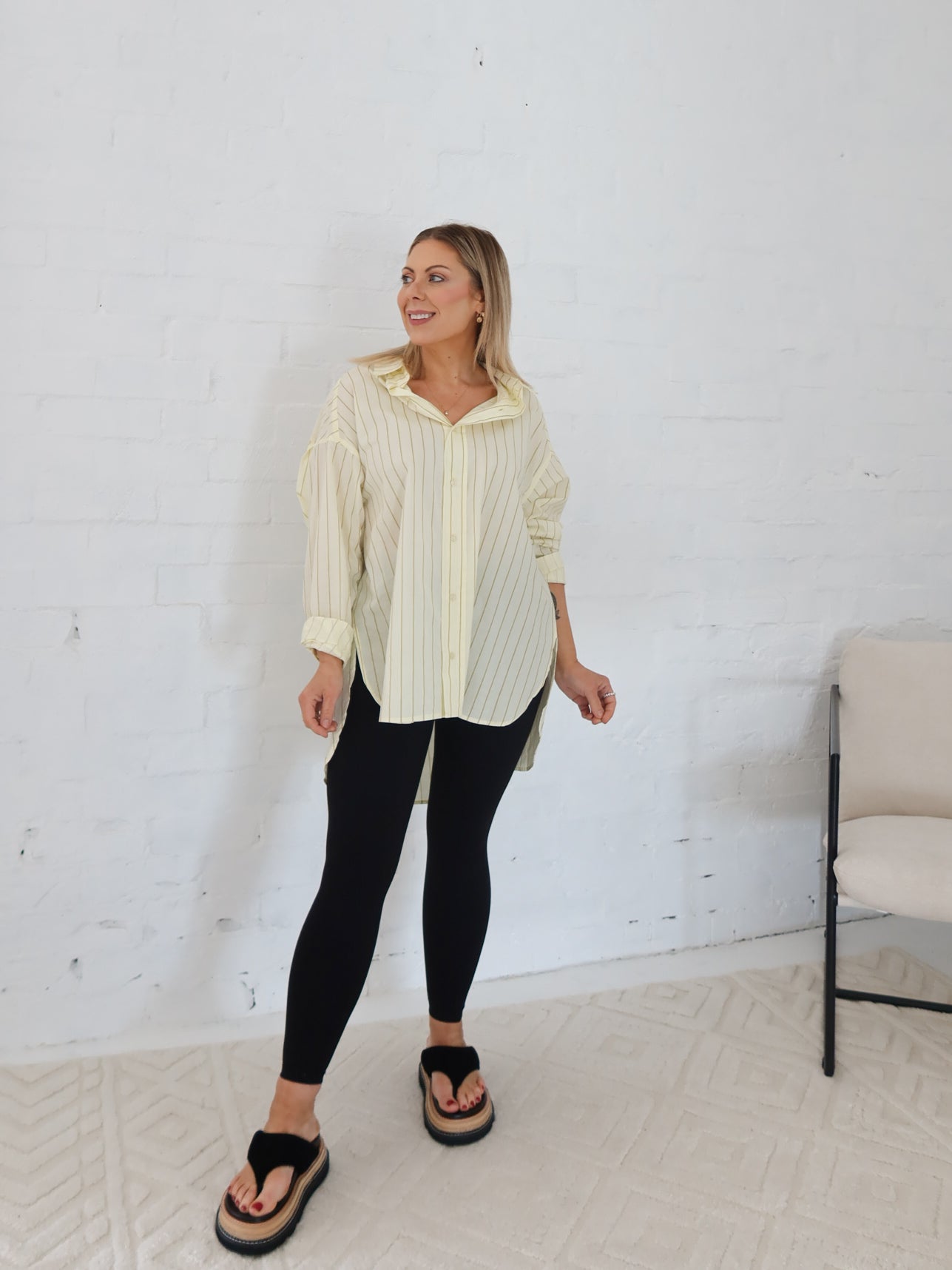 Lena Shirt - Butter Yellow
